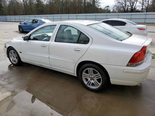 YV1RS640252467070 - 2005 VOLVO S60 WHITE photo 2