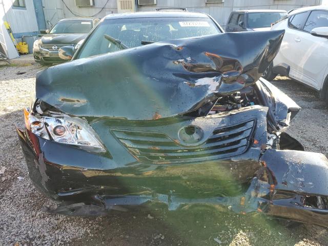 4T1BE46K09U809221 - 2009 TOYOTA CAMRY BASE BLACK photo 5