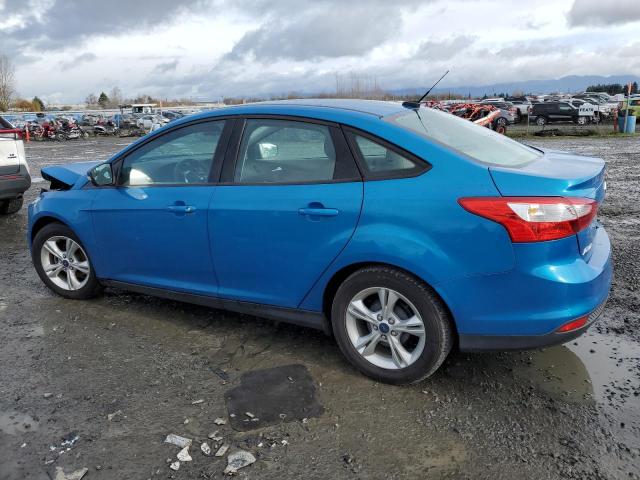 1FADP3F26EL375376 - 2014 FORD FOCUS SE BLUE photo 2