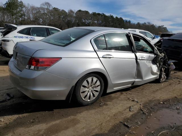 1HGCP26319A079001 - 2009 HONDA ACCORD LX SILVER photo 3