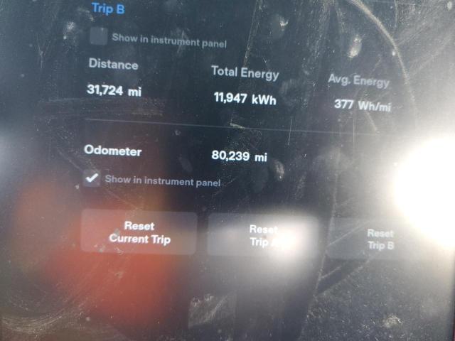 5YJSA1E19GF139374 - 2016 TESLA MODEL S ნაცრისფერი ფოტო 9