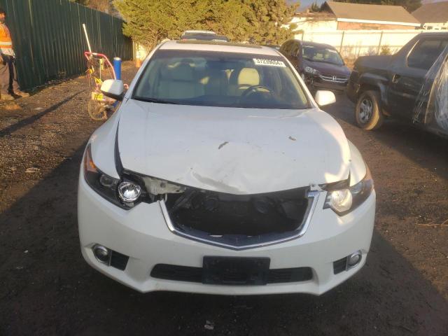 JH4CU2F60CC030836 - 2012 ACURA TSX TECH WHITE photo 5