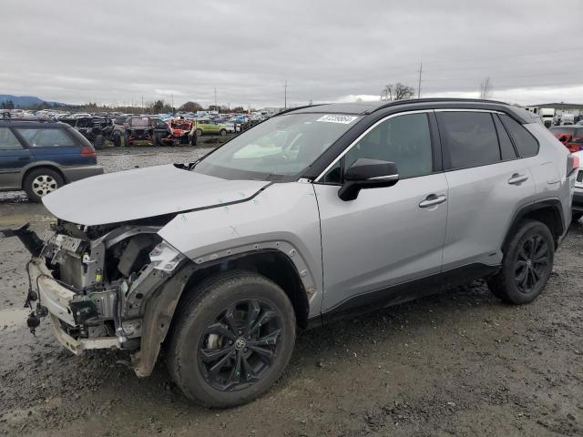 4T3E6RFV4NU081325 - 2022 TOYOTA RAV4 XSE SILVER photo 1