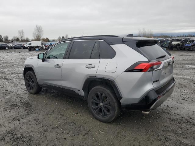 4T3E6RFV4NU081325 - 2022 TOYOTA RAV4 XSE SILVER photo 2