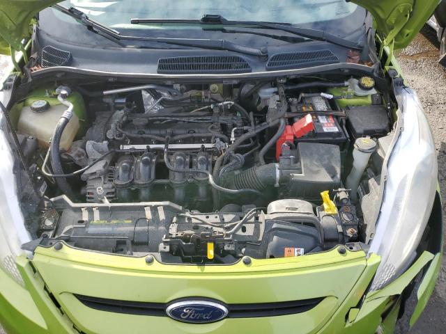 3FADP4FJ8BM111034 - 2011 FORD FIESTA SES GREEN photo 11