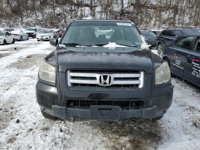 5FNYF18137B003300 - 2007 HONDA PILOT LX BLACK photo 5