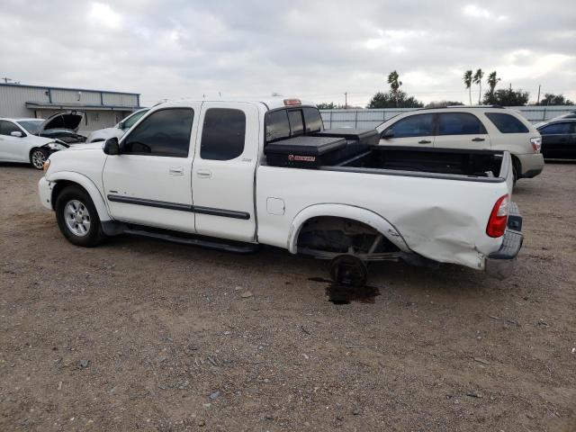 5TBRT34195S460158 - 2005 TOYOTA TUNDRA ACCESS CAB SR5 WHITE photo 2