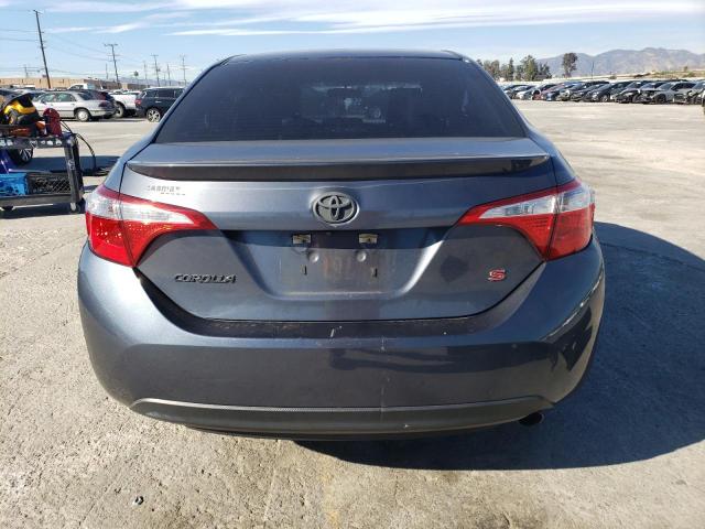 5YFBURHE3GP567823 - 2016 TOYOTA COROLLA L GRAY photo 6