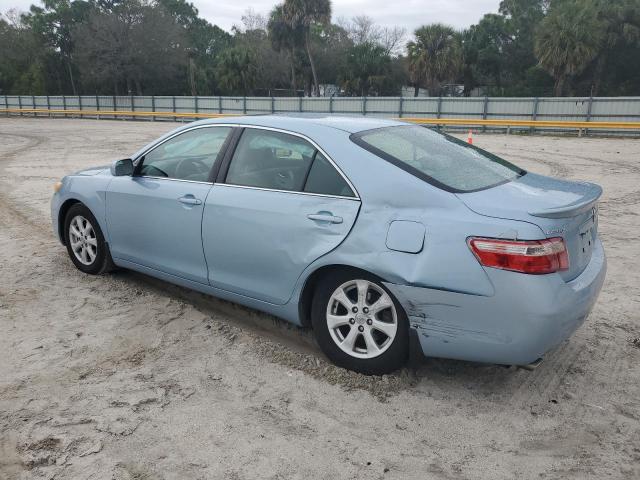 4T1BK46K37U524325 - 2007 TOYOTA CAMRY LE BLUE photo 2