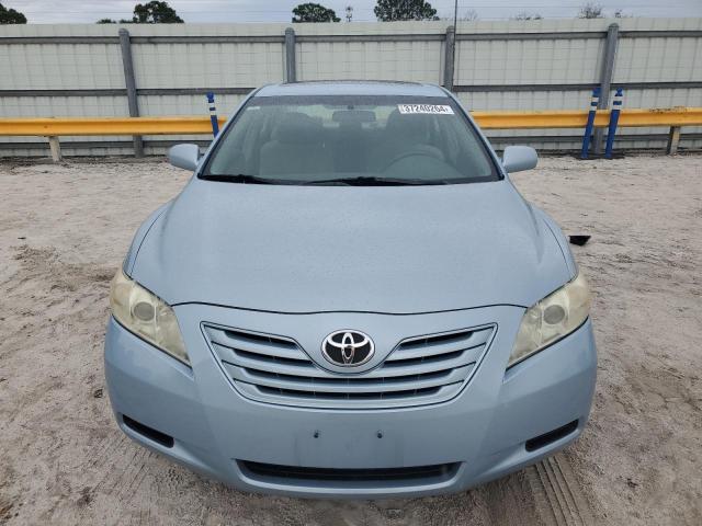 4T1BK46K37U524325 - 2007 TOYOTA CAMRY LE BLUE photo 5