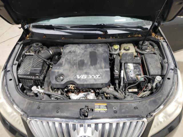 1G4GE5EV9AF298303 - 2010 BUICK LACROSSE CXS BLACK photo 11