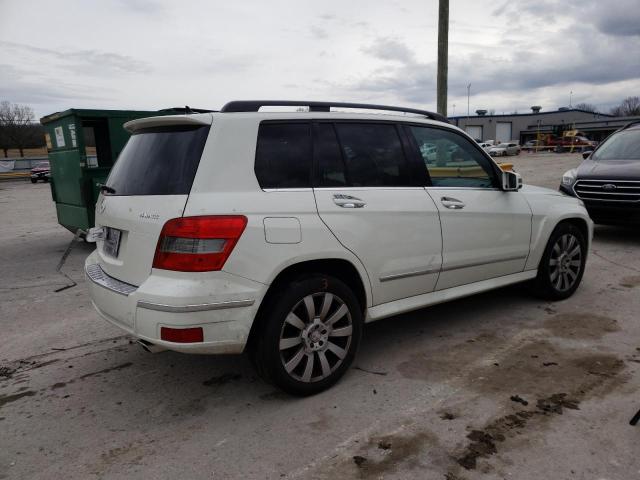 WDCGG8HB3CF839506 - 2012 MERCEDES-BENZ GLK 350 4MATIC WHITE photo 3