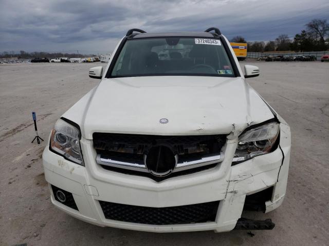 WDCGG8HB3CF839506 - 2012 MERCEDES-BENZ GLK 350 4MATIC WHITE photo 5