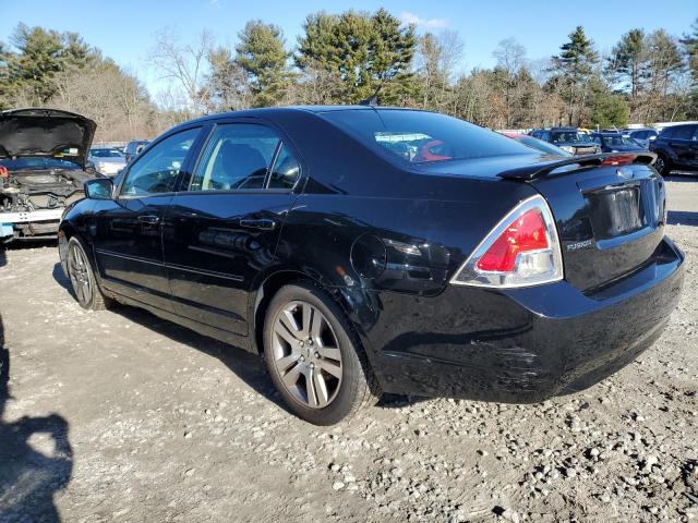 3FAHP07Z57R253320 - 2007 FORD FUSION SE BLACK photo 2