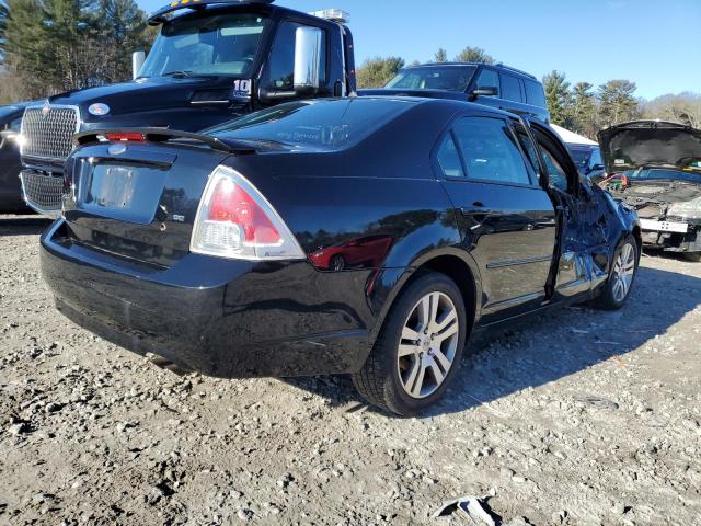 3FAHP07Z57R253320 - 2007 FORD FUSION SE BLACK photo 3