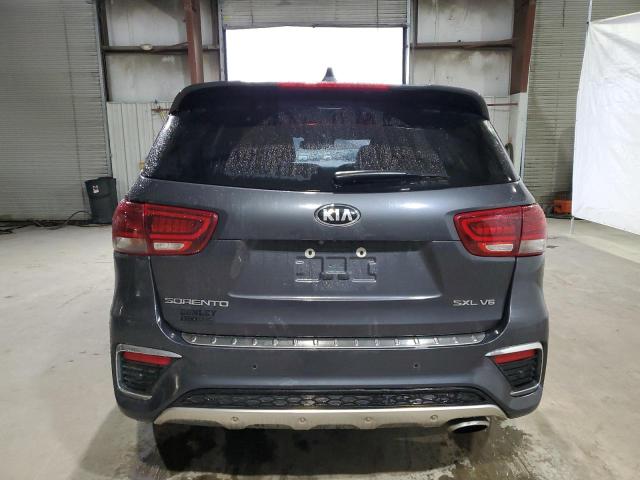 5XYPK4A56KG451635 - 2019 KIA SORENTO SX CHARCOAL photo 6