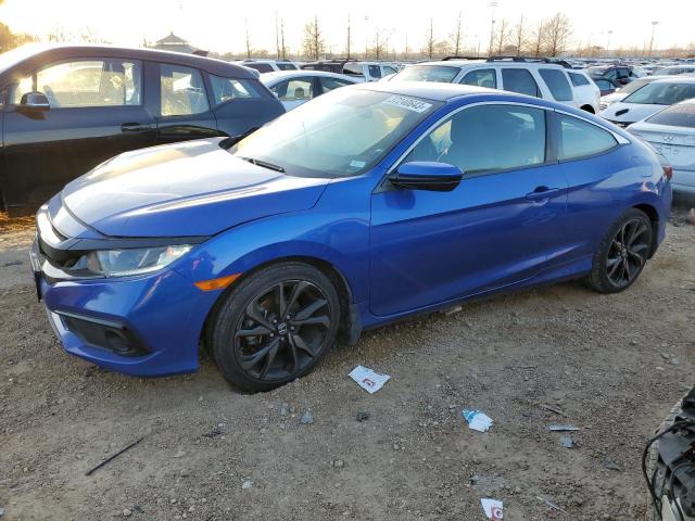 2HGFC4B84KH308395 - 2019 HONDA CIVIC SPORT BLUE photo 1