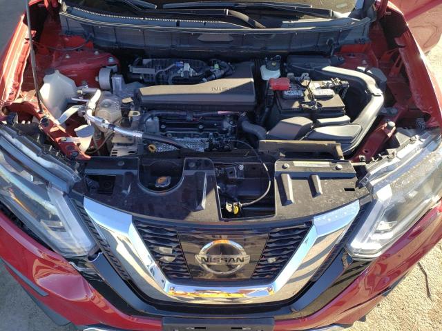 5N1AT2MT0HC872096 - 2017 NISSAN ROGUE S RED photo 12