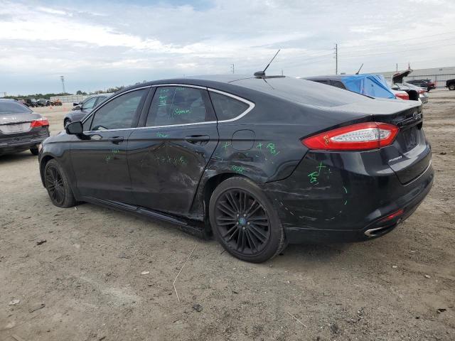 3FA6P0H96ER224606 - 2014 FORD FUSION SE BLACK photo 2