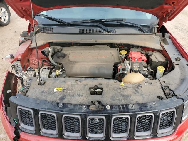 3C4NJDDB7KT669085 - 2019 JEEP COMPASS TRAILHAWK RED photo 11