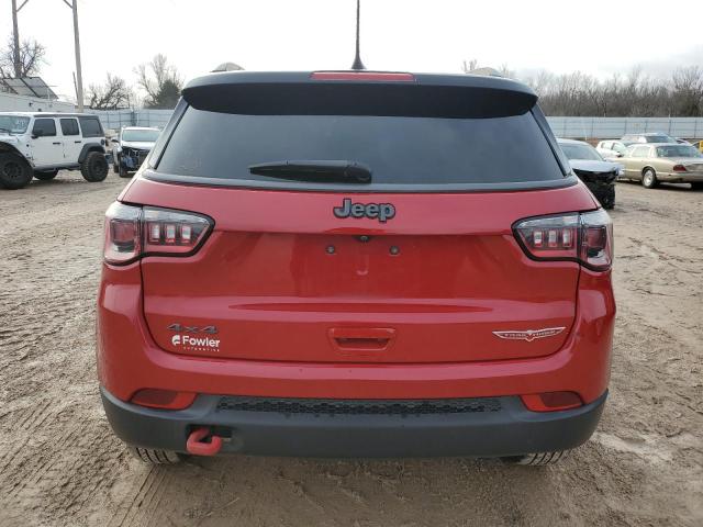 3C4NJDDB7KT669085 - 2019 JEEP COMPASS TRAILHAWK RED photo 6