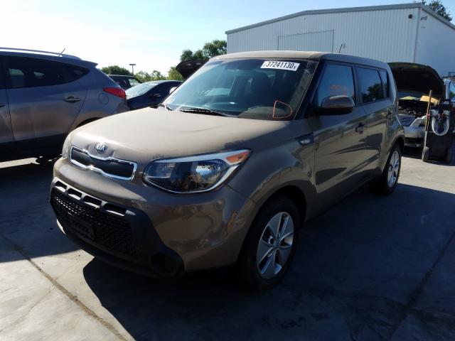 KNDJN2A26E7097530 - 2014 KIA SOUL  photo 2