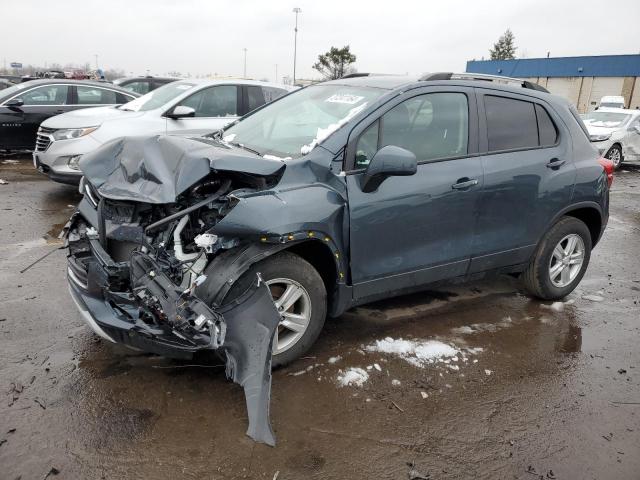 KL7CJPSM1NB524382 - 2022 CHEVROLET TRAX 1LT GRAY photo 1