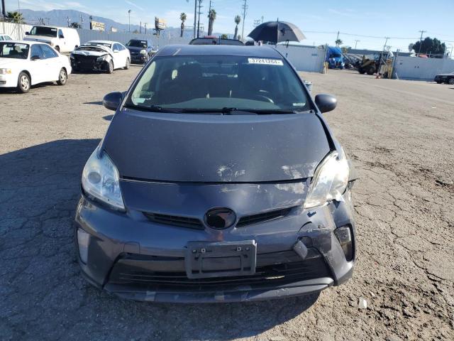 JTDKN3DU3F0483730 - 2015 TOYOTA PRIUS GRAY photo 5