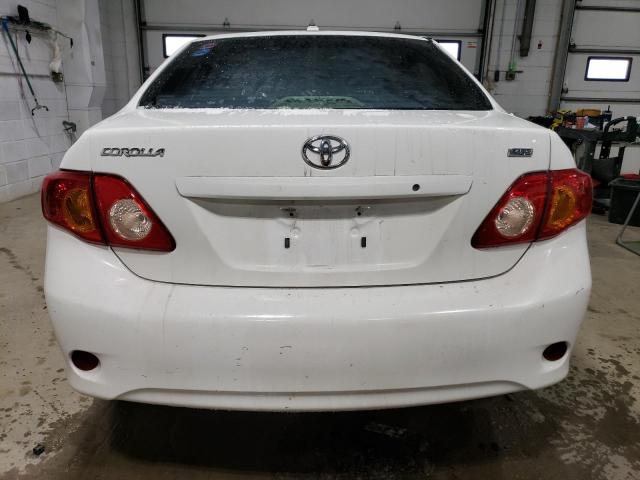 1NXBU40E39Z045435 - 2009 TOYOTA CORILLA BASE WHITE photo 6