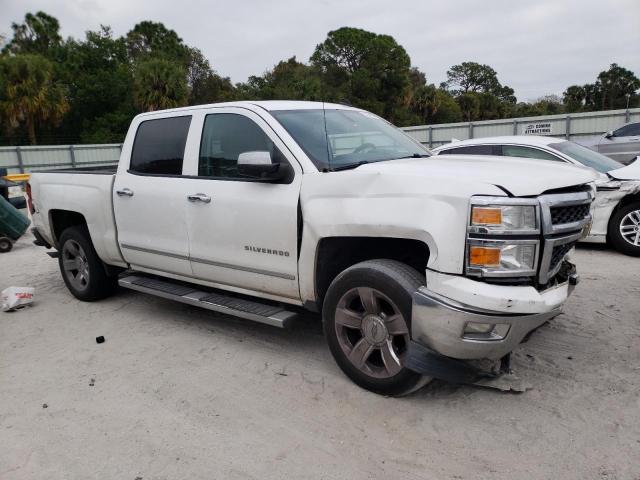 3GCPCSEC8EG119082 - 2014 CHEVROLET SILVERADO C1500 LTZ WHITE photo 4