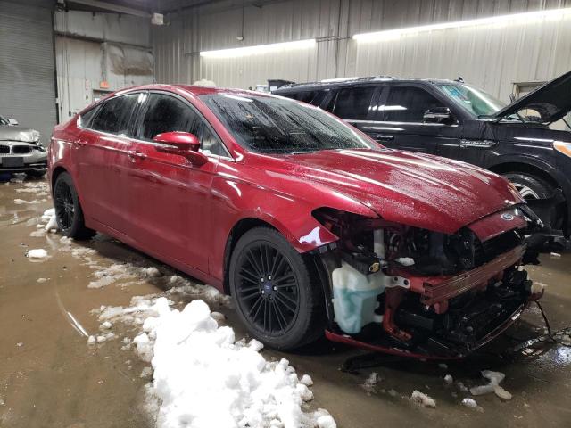 3FA6P0H93FR220501 - 2015 FORD FUSION SE MAROON photo 4