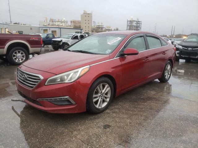 5NPE24AF3FH133213 - 2015 HYUNDAI SONATA SE BURGUNDY photo 1