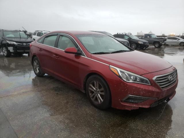 5NPE24AF3FH133213 - 2015 HYUNDAI SONATA SE BURGUNDY photo 4