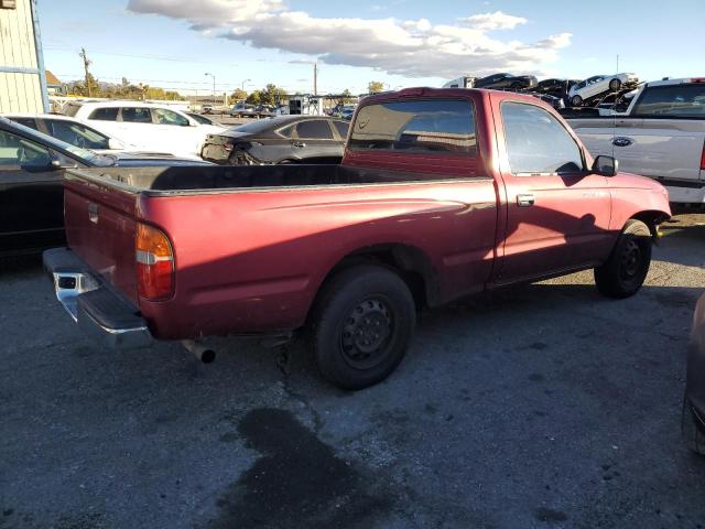 4TANL42N7XZ453675 - 1999 TOYOTA TACOMA BURGUNDY photo 3