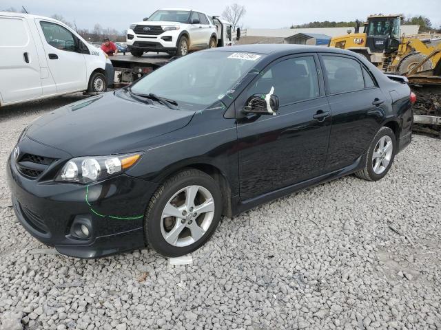 2T1BU4EE1BC678855 - 2011 TOYOTA COROLLA BASE BLACK photo 1