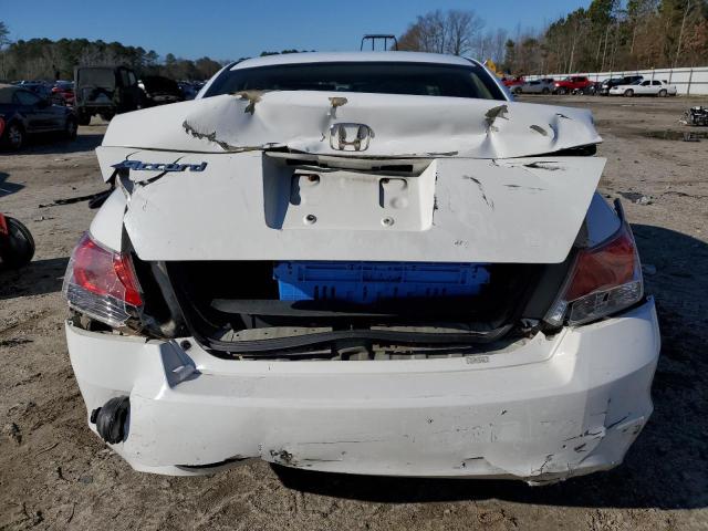 1HGCP26399A096158 - 2009 HONDA ACCORD LX WHITE photo 6