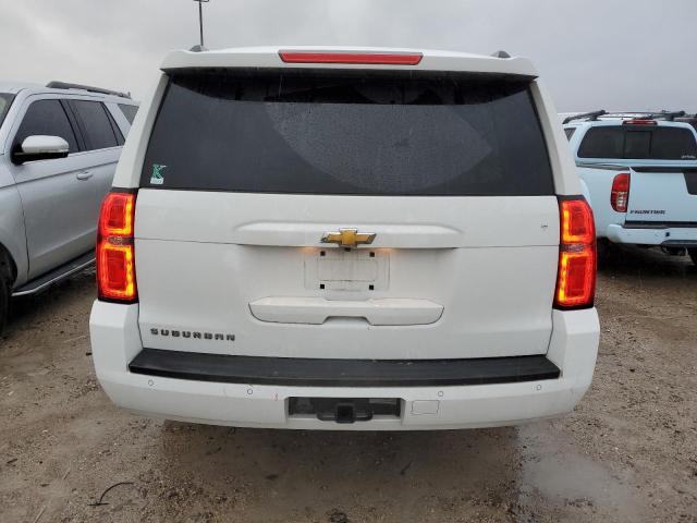 1GNSCHKC4GR421948 - 2016 CHEVROLET SUBURBAN C1500 LT WHITE photo 6