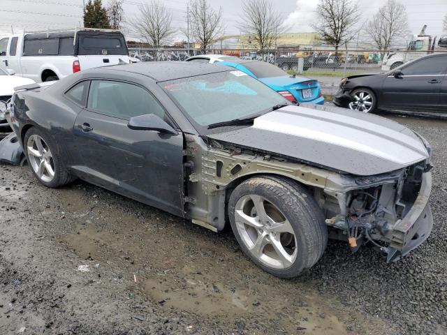 2G1FF1E32F9190585 - 2015 CHEVROLET CAMARO LT GRAY photo 4