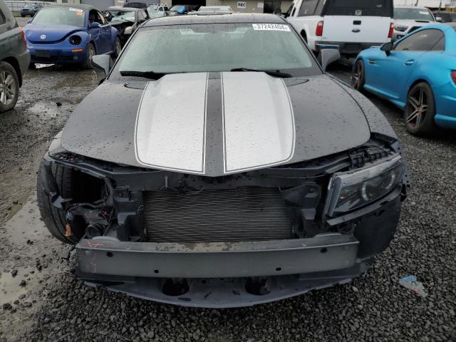 2G1FF1E32F9190585 - 2015 CHEVROLET CAMARO LT GRAY photo 5