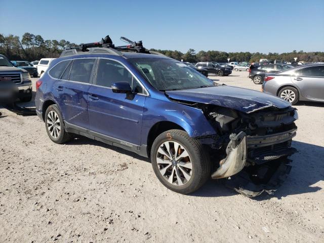 4S4BSANC9H3259653 - 2017 SUBARU OUTBACK 2.5I LIMITED BLUE photo 4