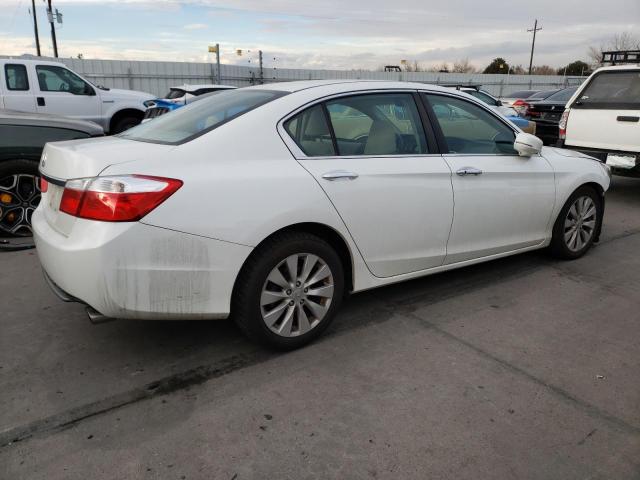 1HGCR2F77EA162066 - 2014 HONDA ACCORD EX WHITE photo 3