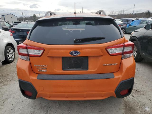 JF2GTAAC0JH284917 - 2018 SUBARU CROSSTREK ORANGE photo 6