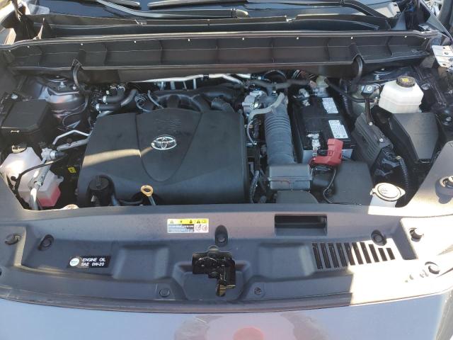 5TDGZRAHXMS529035 - 2021 TOYOTA HIGHLANDER XLE GRAY photo 12