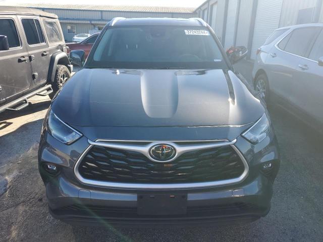 5TDGZRAHXMS529035 - 2021 TOYOTA HIGHLANDER XLE GRAY photo 5