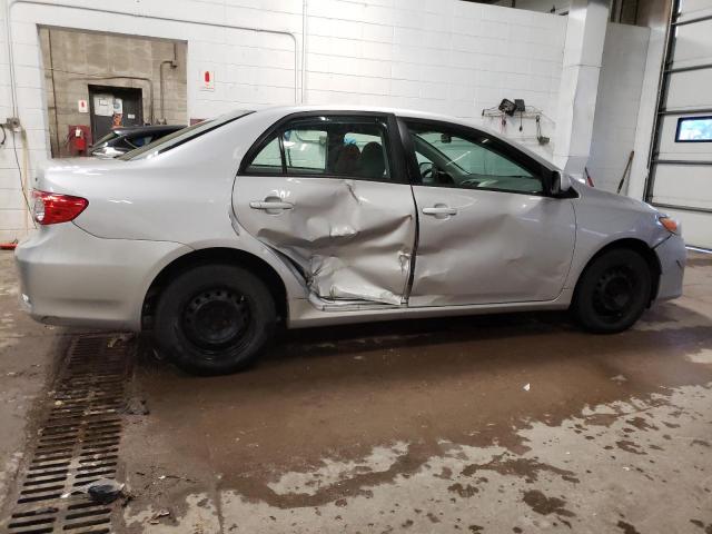 2T1BU4EE7BC678732 - 2011 TOYOTA COROLLA BASE SILVER photo 3