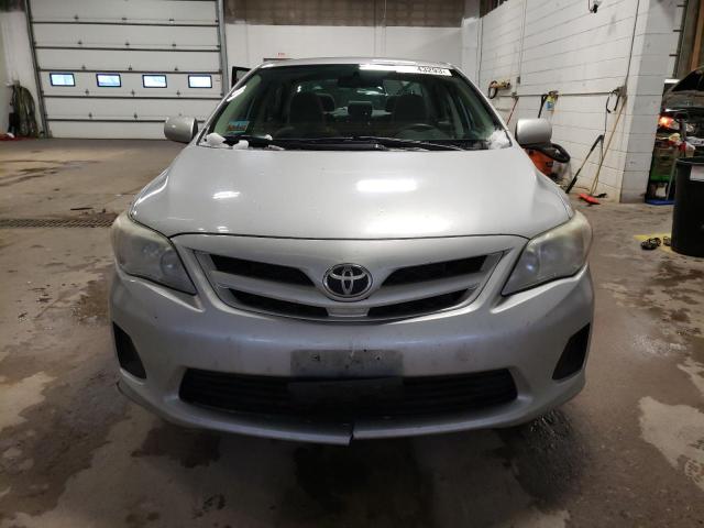 2T1BU4EE7BC678732 - 2011 TOYOTA COROLLA BASE SILVER photo 5