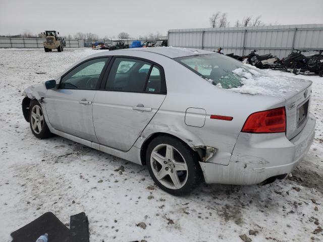 19UUA66276A041756 - 2006 ACURA 3.2TL SILVER photo 2