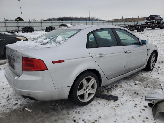 19UUA66276A041756 - 2006 ACURA 3.2TL SILVER photo 3