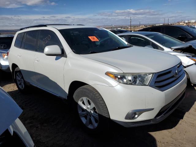 5TDZK3EH0CS077759 - 2012 TOYOTA HIGHLANDER BASE أبيض صورة 4