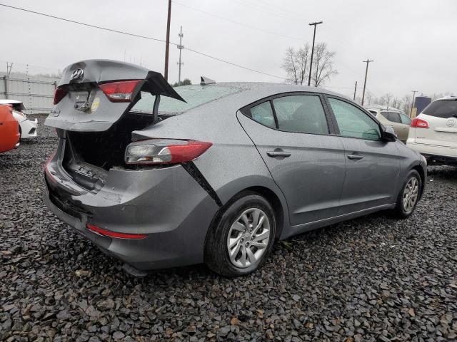 KMHD74LF1HU422671 - 2017 HYUNDAI ELANTRA SE GRAY photo 3